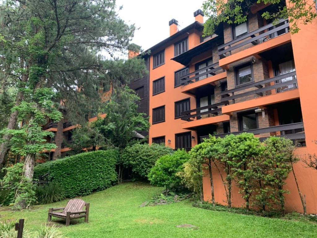 Ap Gramado Knorrville com lareira - 4 pessoas Exterior foto