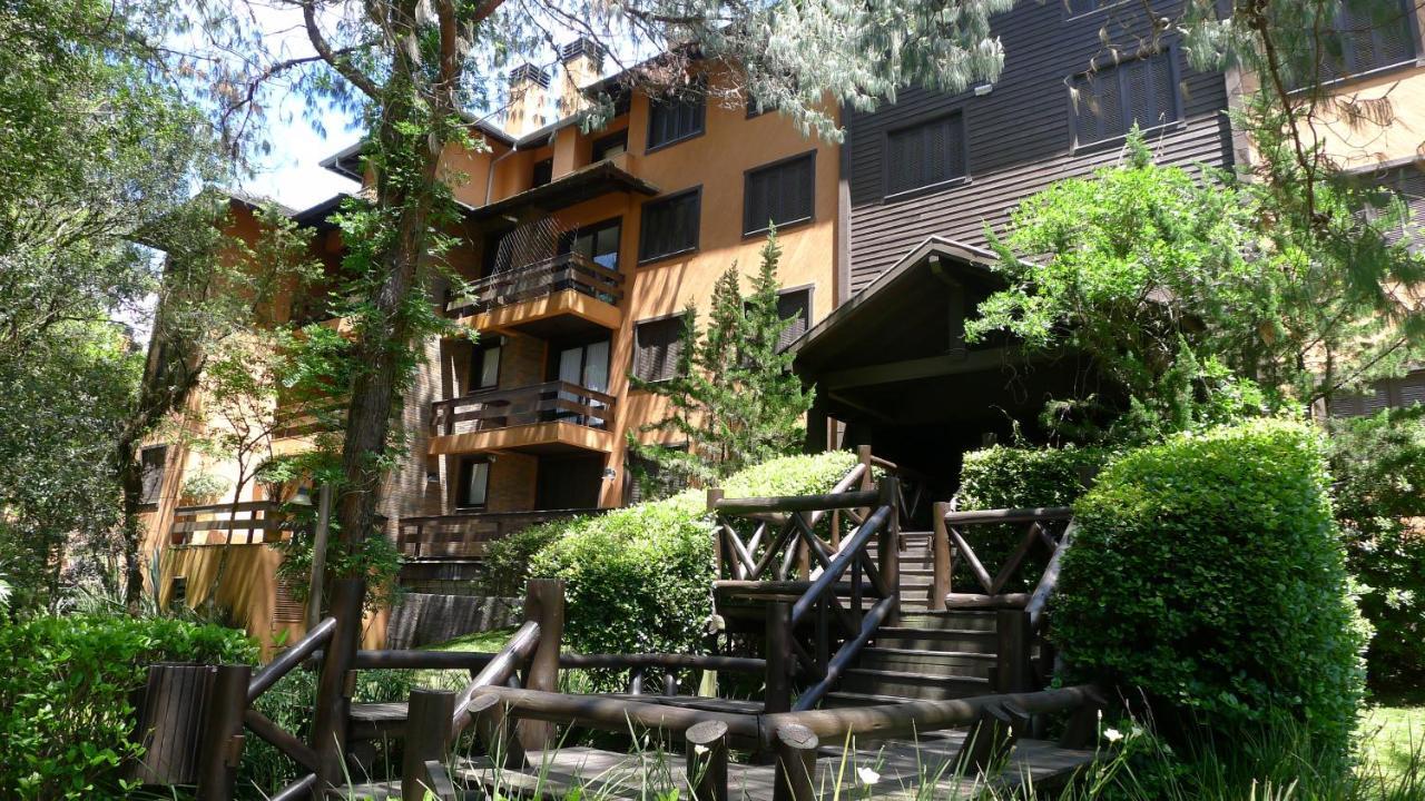 Ap Gramado Knorrville com lareira - 4 pessoas Exterior foto